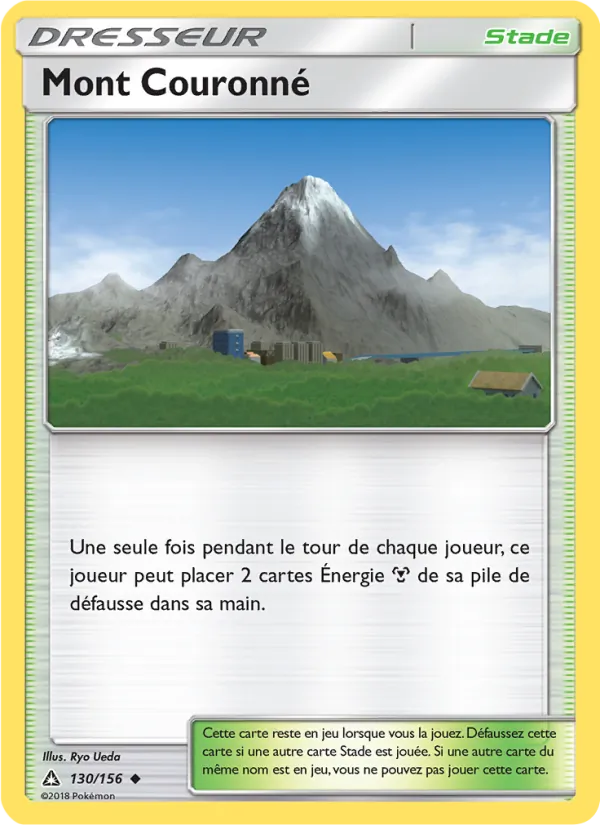 Carte Mont Couronné 130/156 – Ultra-Prisme