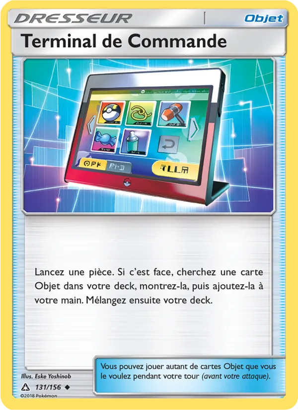 Carte Terminal de Commande 131/156 – Ultra-Prisme