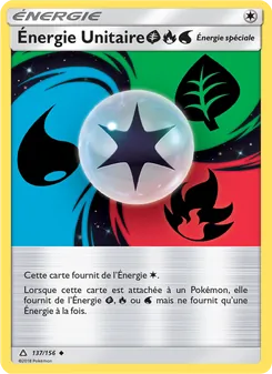 Carte Énergie Unitaire Plante Feu Eau 137/156 – Ultra-Prisme