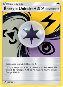 Carte Énergie Unitaire Électrique Psy Métal 138/156 – Ultra-Prisme
