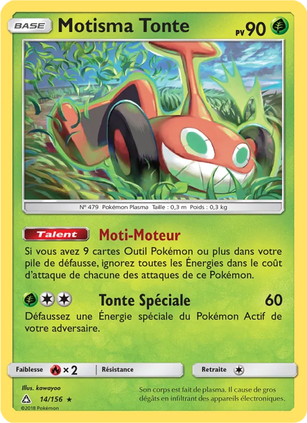 Carte Motisma Tonte 14/156 – Ultra-Prisme