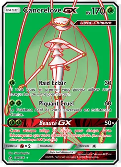 Carte Cancrelove GX 140/156 – Ultra-Prisme