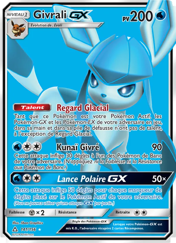 Carte Givrali GX 141/156 – Ultra-Prisme