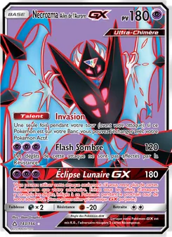 Carte Necrozma Ailes de l’Aurore GX 143/156 – Ultra-Prisme