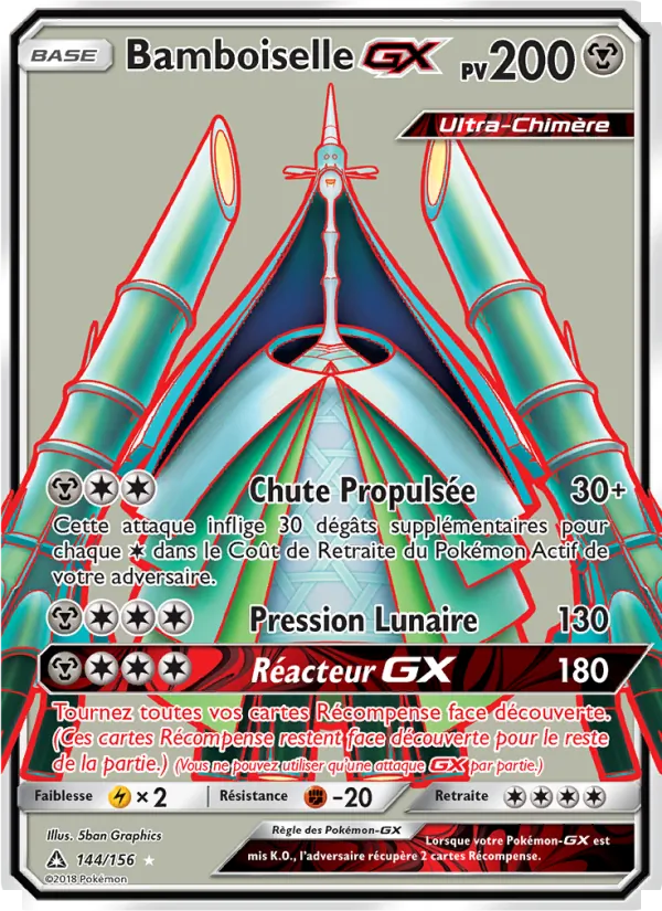 Carte Bamboiselle GX 144/156 – Ultra-Prisme