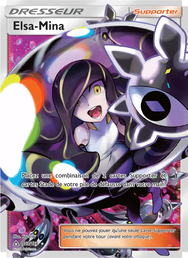 Carte Elsa-Mina 153/156 – Ultra-Prisme