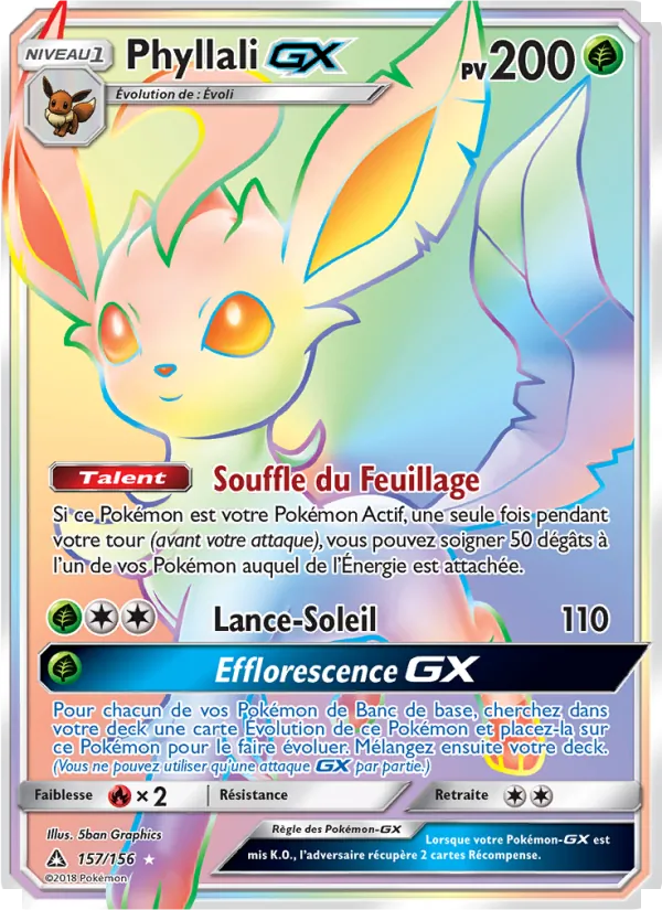 Carte Phyllali GX 157/156 – Ultra-Prisme