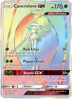 Carte Cancrelove GX 158/156 – Ultra-Prisme