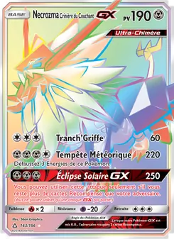 Carte Necrozma Crinière du Couchant GX 163/156 – Ultra-Prisme