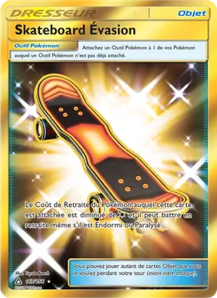 Carte Skateboard Évasion 167/156 – Ultra-Prisme