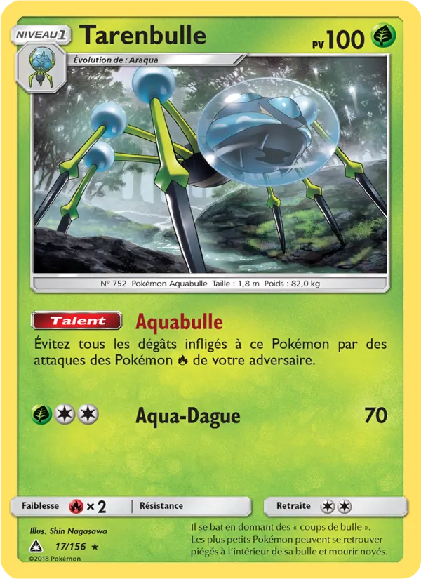 Carte Tarenbulle 17/156 – Ultra-Prisme