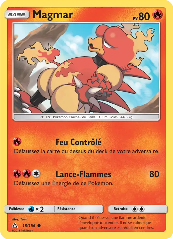 Carte Magmar 18/156 – Ultra-Prisme