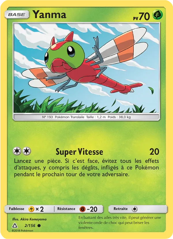 Carte Yanma 2/156 – Ultra-Prisme