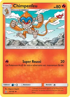 Carte Chimpenfeu 22/156 – Ultra-Prisme
