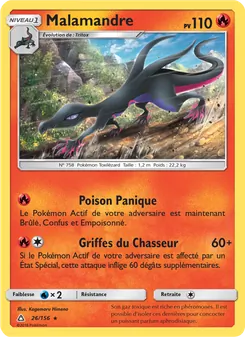 Carte Malamandre 26/156 – Ultra-Prisme