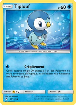 Carte Tiplouf 31/156 – Ultra-Prisme