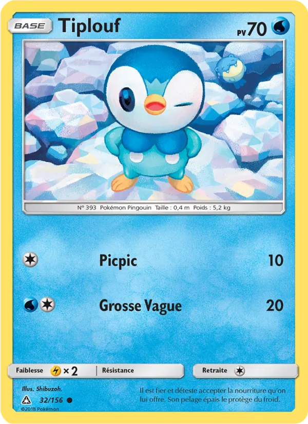 Carte Tiplouf 32/156 – Ultra-Prisme