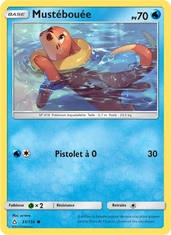 Carte Mustébouée 35/156 – Ultra-Prisme
