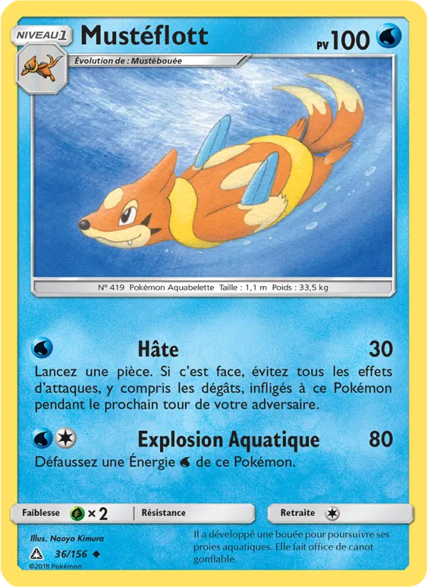 Carte Mustéflott 36/156 – Ultra-Prisme
