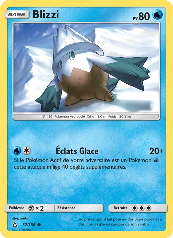 Carte Blizzi 37/156 – Ultra-Prisme