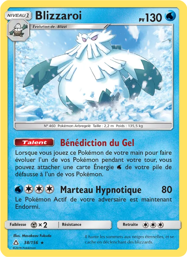 Carte Blizzaroi 38/156 – Ultra-Prisme