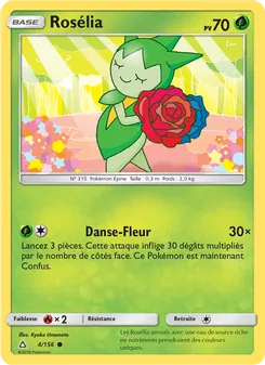 Carte Rosélia 4/156 – Ultra-Prisme