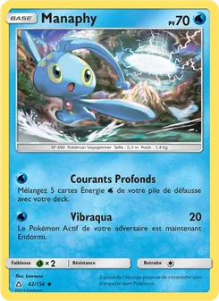 Carte Manaphy 42/156 – Ultra-Prisme