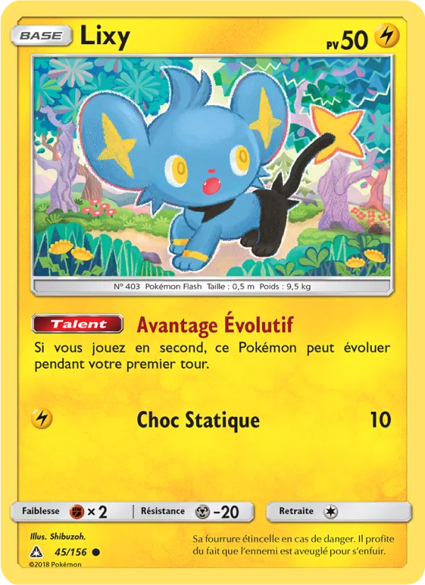Carte Lixy 45/156 – Ultra-Prisme