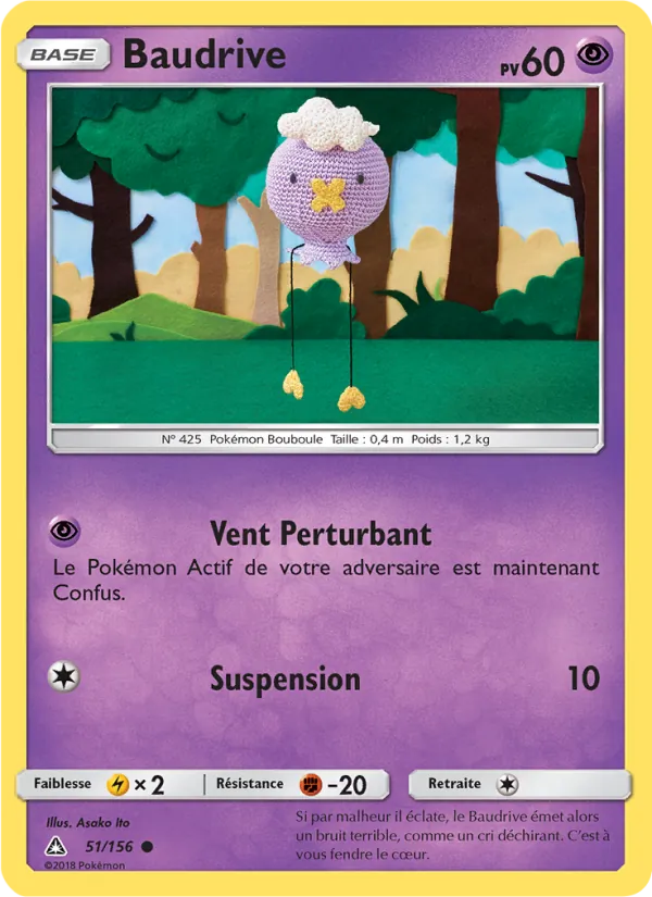Carte Baudrive 51/156 – Ultra-Prisme