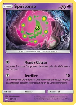 Carte Spiritomb 53/156 – Ultra-Prisme