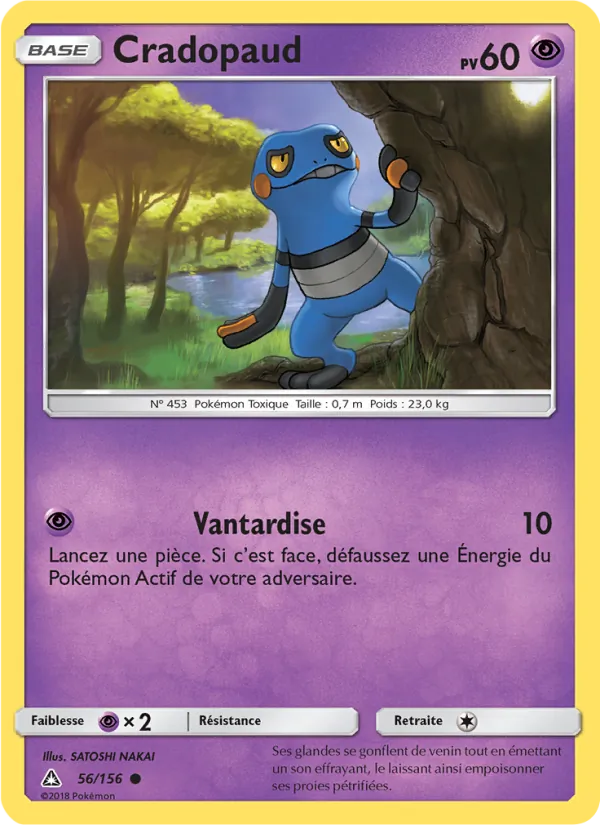 Carte Cradopaud 56/156 – Ultra-Prisme