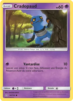 Carte Cradopaud 56/156 – Ultra-Prisme