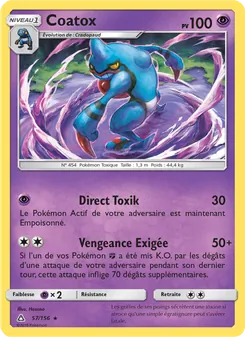Carte Coatox 57/156 – Ultra-Prisme