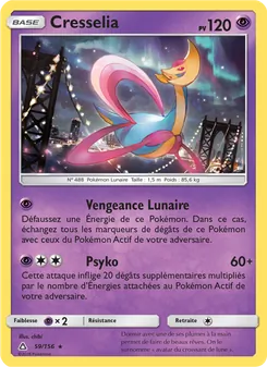 Carte Cresselia 59/156 – Ultra-Prisme