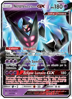 Carte Necrozma Ailes de l’Aurore GX 63/156 – Ultra-Prisme