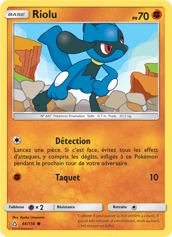Carte Riolu 66/156 – Ultra-Prisme