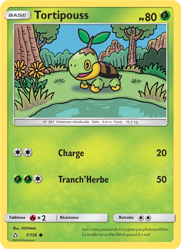 Carte Tortipouss 7/156 – Ultra-Prisme