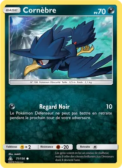 Carte Cornèbre 71/156 – Ultra-Prisme