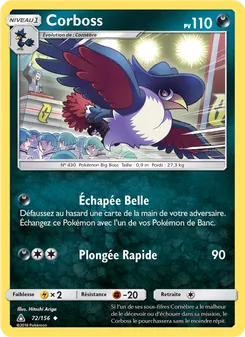 Carte Corboss 72/156 – Ultra-Prisme