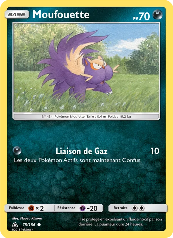 Carte Moufouette 75/156 – Ultra-Prisme