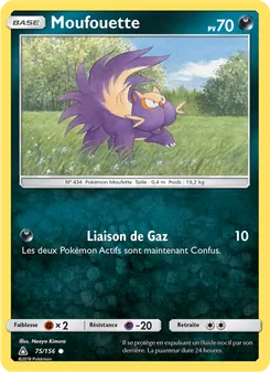 Carte Moufouette 75/156 – Ultra-Prisme