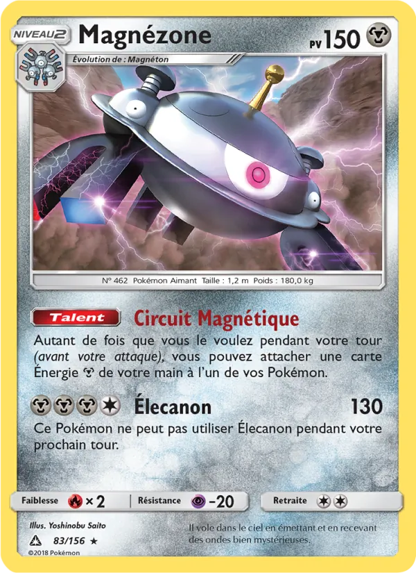 Carte Magnézone 83/156 – Ultra-Prisme