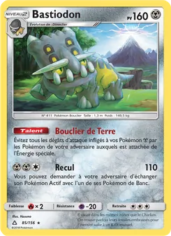 Carte Bastiodon 85/156 – Ultra-Prisme
