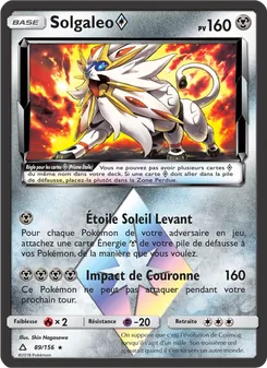 Carte Solgaleo ◇ 89/156 – Ultra-Prisme