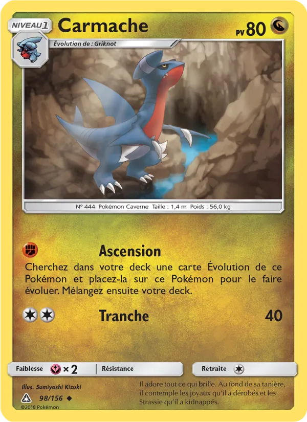 Carte Carmache 98/156 – Ultra-Prisme