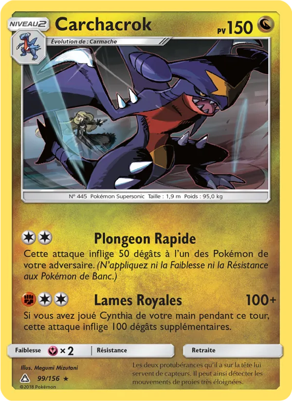 Carte Carchacrok 99/156 – Ultra-Prisme