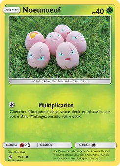 Carte Noeunoeuf 1/131 – Lumière Interdite