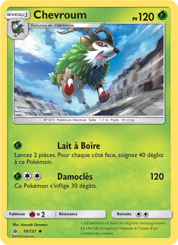 Carte Chevroum 10/131 – Lumière Interdite