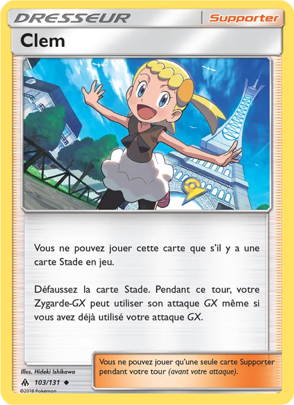 Carte Clem 103/131 – Lumière Interdite