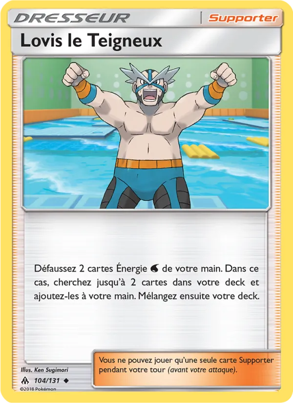 Carte Lovis le Teigneux 104/131 – Lumière Interdite